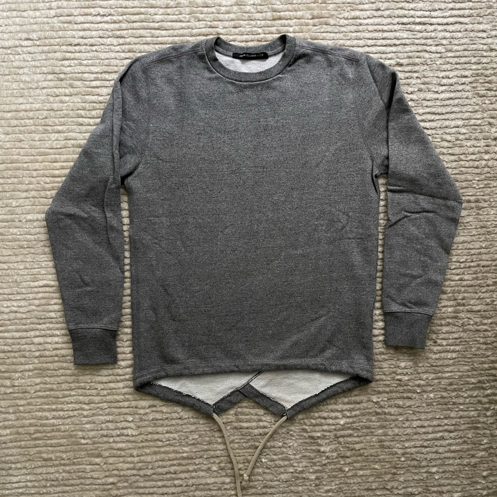 John Elliott angled sweatshirt